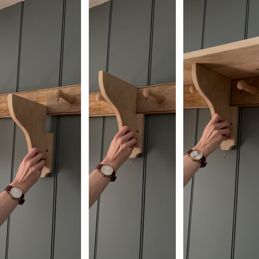 Shelf Bracket ~ Large with knotch (BR4)