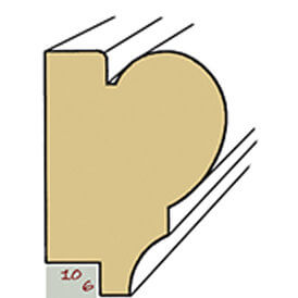Rebated Picture Rail